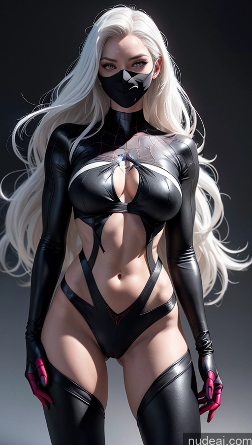 related ai porn images free for Spider-Gwen Black Cat