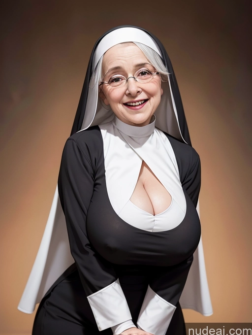 related ai porn images free for Nun 80s Happy Huge Boobs Cleavage