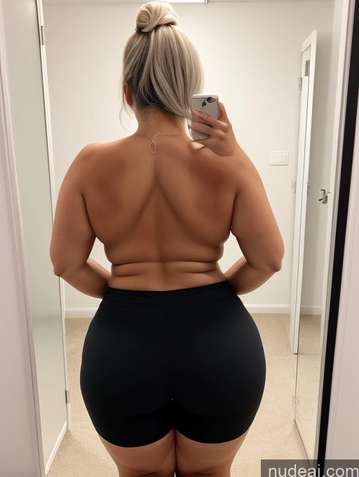 related ai porn images free for Milf Huge Boobs One Big Ass Thick Fat Big Hips 50s Happy Ponytail German Changing Room Nude Detailed Chubby White Hair Woman Open Forward Mirror Selfie Spreading Legs