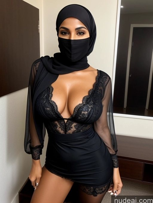 related ai porn images free for Milf Two Perfect Boobs Beautiful Perfect Body Short Hair Dark Skin 60s Arabic Party Blouse High Heels Niqab Suit Cleavage Partially Nude Detailed Sexy Face