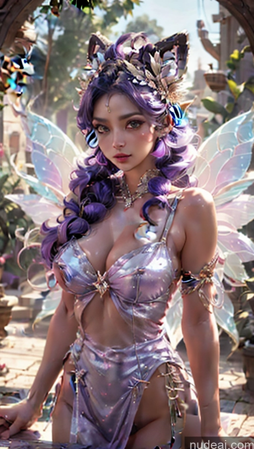 related ai porn images free for Busty Perfect Boobs 20s Seductive Purple Hair Slicked Egyptian Gaming Cleavage Detailed Fairy Has Wings 3d