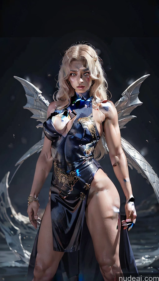 related ai porn images free for China Dress Of Kisaki (Blue Archive) Fantasy Armor Knight Perfect Boobs Muscular Abs Several Bodybuilder Surrealist Dynamic View Powering Up Superhero Regal Has Wings