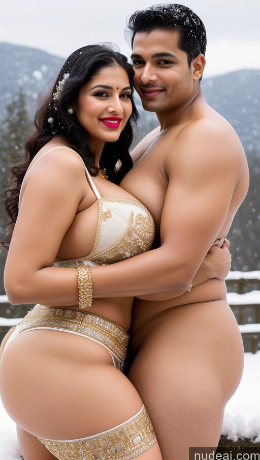 related ai porn images free for Woman + Man Busty Huge Boobs Beautiful Lipstick Big Ass Chubby Fairer Skin 50s Happy Seductive Sexy Face Black Hair Straight Indian Skin Detail (beta) Snow Front View Bra Sari Thong Wedding Traditional Gold Jewelry Bright Lighting