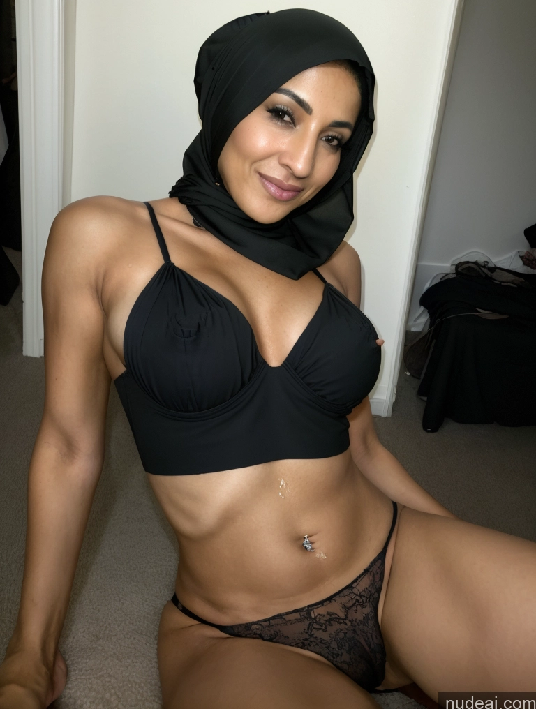 related ai porn images free for Milf Two Perfect Boobs Beautiful Perfect Body Short Hair Dark Skin 60s Arabic Party Blouse High Heels Niqab Suit Cleavage Partially Nude Detailed Sexy Face Cum On Belly Bra