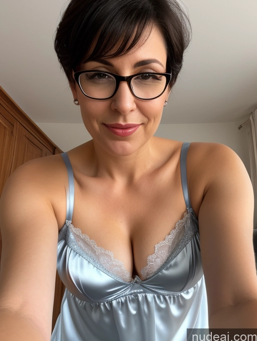 related ai porn images free for 50s Czech Black Hair Pixie Busty Glasses Sexy Face Bedroom Blouse Nightgown Satin Transparent Simple Casual Cleavage Dirndl Blowjob Bra Two Close-up View