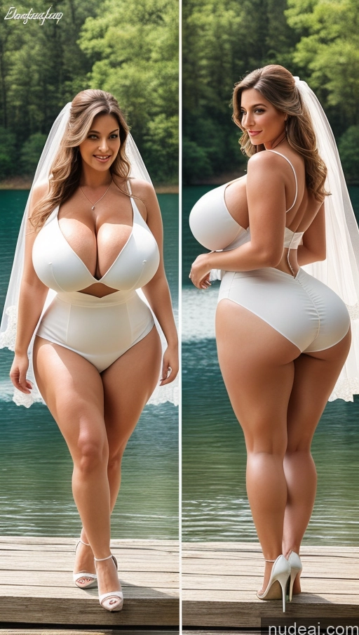 related ai porn images free for Huge Boobs Perfect Boobs Big Ass Thick Big Hips Perfect Body Woman Wedding Lake Busty