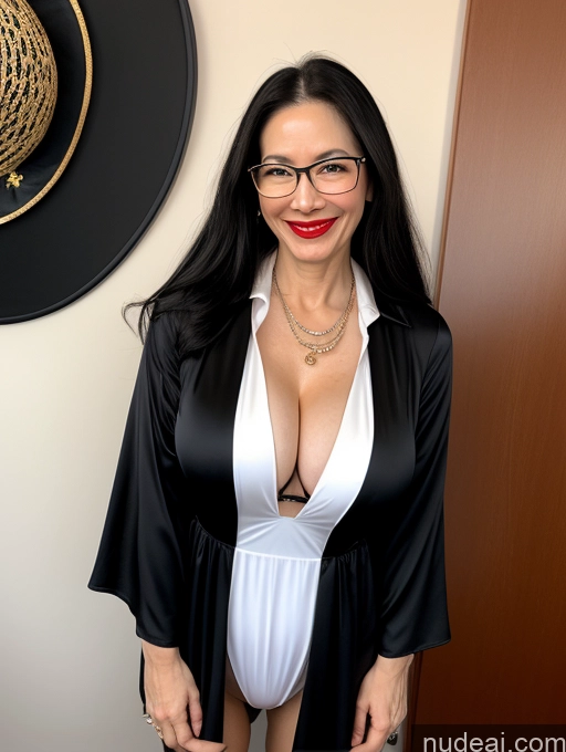 related ai porn images free for One Long Hair Fairer Skin Happy Front View Lipstick Glasses Perfect Body Perfect Boobs 40s Milf Black Hair Chinese Witch