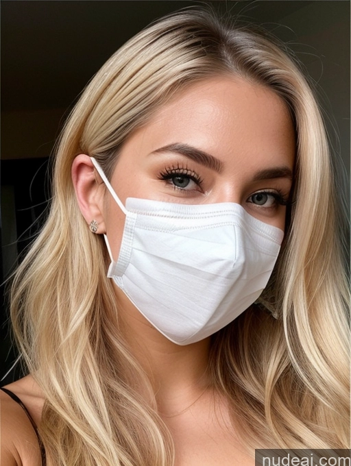 related ai porn images free for Beautiful Sexy Face Detailed Model Blonde 20s Face Mask