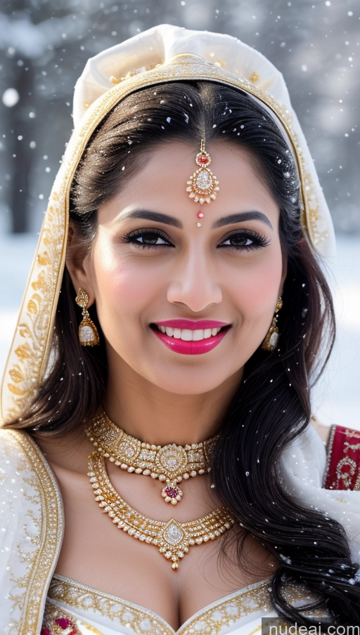 related ai porn images free for Woman Huge Boobs Beautiful Lipstick Fairer Skin 50s Happy Seductive Sexy Face Black Hair Straight Indian Skin Detail (beta) Gold Jewelry Jewelry Bright Lighting Snow Sari Wedding