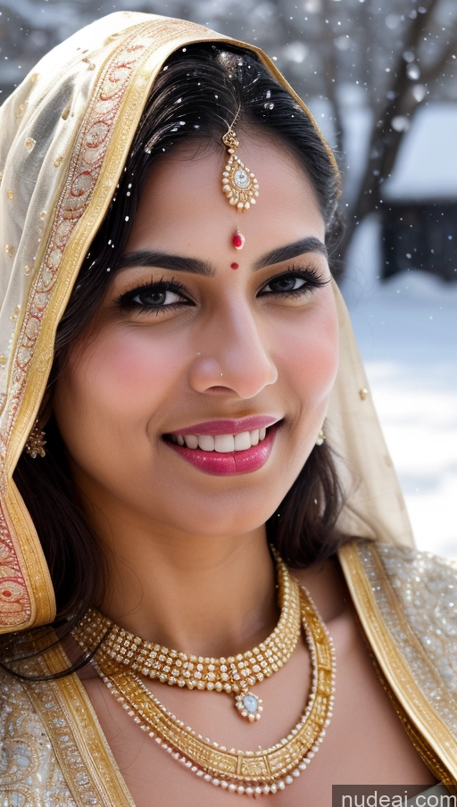 related ai porn images free for Woman Huge Boobs Beautiful Lipstick Fairer Skin 50s Happy Seductive Sexy Face Black Hair Straight Indian Skin Detail (beta) Gold Jewelry Jewelry Bright Lighting Snow Sari Wedding