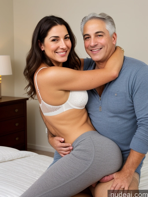 related ai porn images free for Jewish Bedroom Bra Transparent Slicked Simple Straddling Happy Thick Big Ass 70s Front View Casual