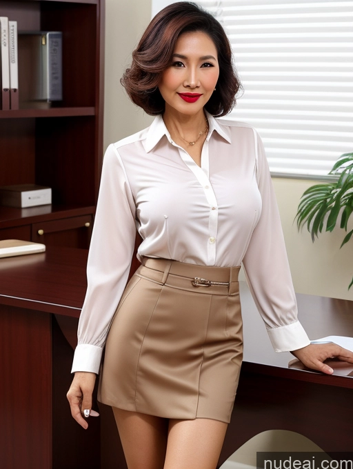 related ai porn images free for Milf Several Perfect Boobs Lipstick Pixie Vietnamese Office Spreading Legs Blouse Casual Mini Skirt Suit Partially Nude Dark Lighting 70s