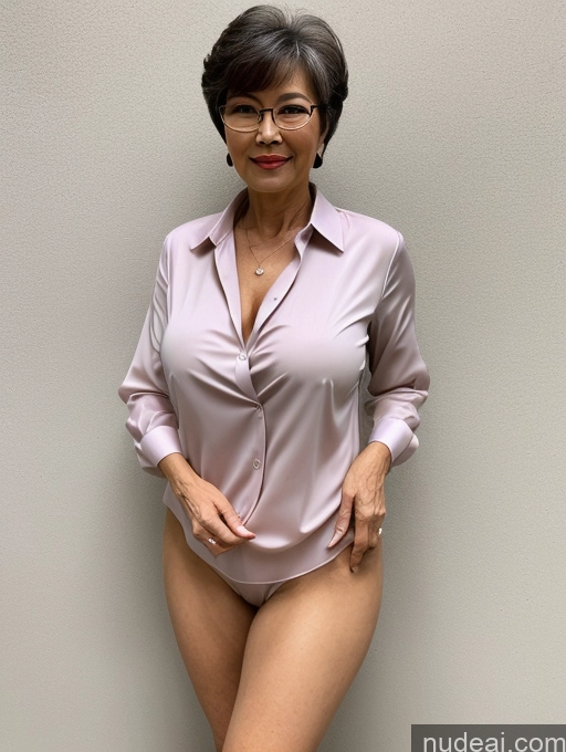 ai nude image of there is a woman in a pink shirt posing for a picture pics of Milf Perfect Boobs Thick Perfect Body Pubic Hair 60s Pixie Chinese Spreading Legs Nude Blouse Casual Professor Shirt Stylish Suit Detailed