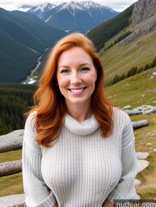 related ai porn images free for 40s Long Hair Swedish Mountains Front View One Jeans Happy Model Perfect Boobs Ginger Fairer Skin Sweater