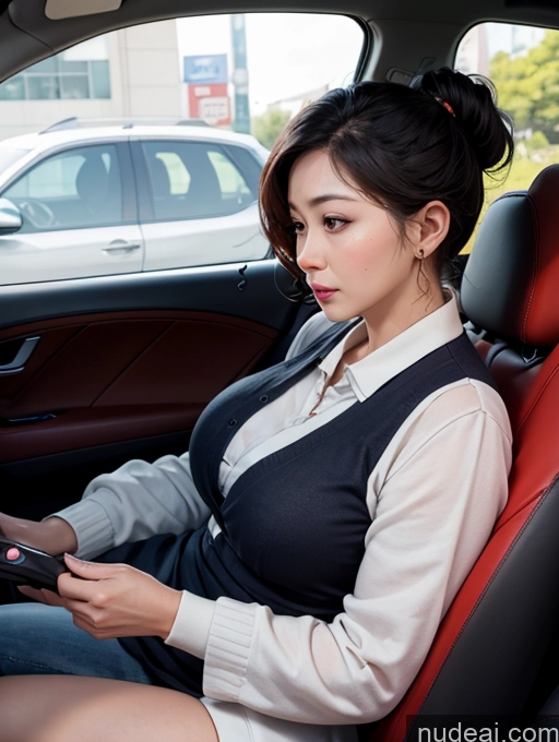 related ai porn images free for Milf Teacher Korean Fat Car Side View