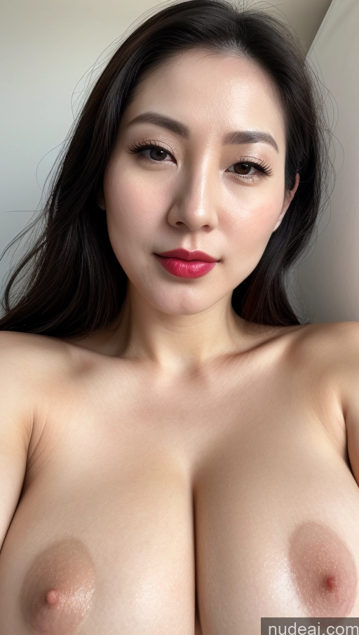 related ai porn images free for One Lipstick Close-up View Simple Detailed Slicked Woman 30s Huge Boobs Beautiful Black Hair Fairer Skin Korean