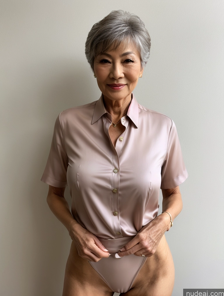 ai nude image of there is a woman in a pink shirt posing for a picture pics of Milf Perfect Boobs Perfect Body Pubic Hair 70s Pixie Chinese Spreading Legs Nude Blouse Casual Professor Shirt Stylish Suit Detailed