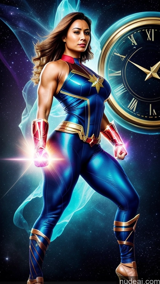 related ai porn images free for Sari Powering Up Surrealist Dynamic View Several Bodybuilder Busty Muscular Abs Captain Marvel