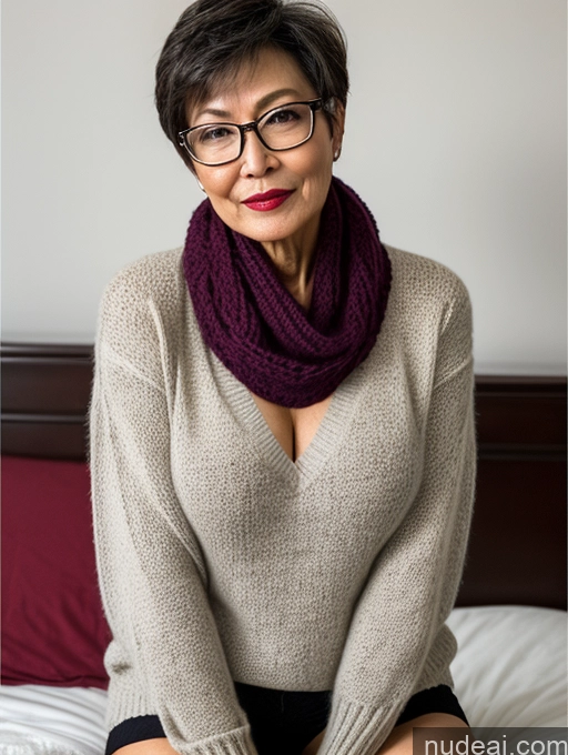 related ai porn images free for Milf Perfect Boobs Perfect Body Pubic Hair Beautiful Glasses Lipstick 60s Sexy Face Short Hair Chinese Bedroom Spreading Legs Casual Stylish Professor Secretary Sweater Partially Nude Dark Lighting Detailed Scarf