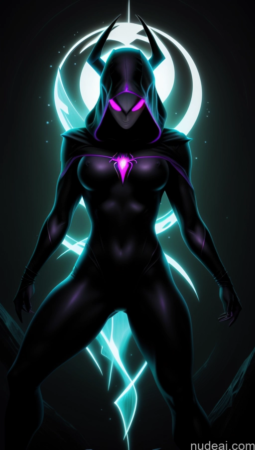 related ai porn images free for Several Perfect Boobs Muscular Abs Spider-Gwen Cultist Hood Powering Up Surrealist Bodybuilder Dynamic View