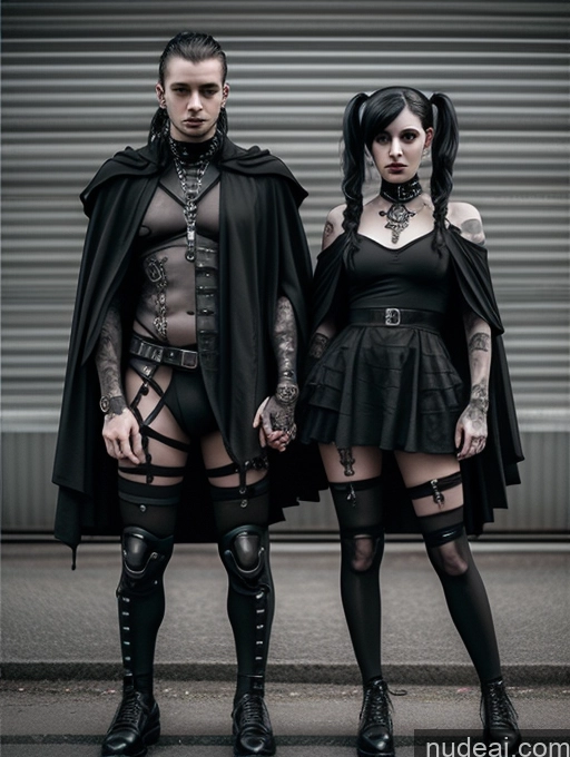 related ai porn images free for Woman + Man Big Hips Black Footwear, Black Cape, Black Pantyhose, Short Dress, Black Dress Gothic Punk Girl Sad Brunette Pigtails Swedish Cyborg Style Cyborg Android