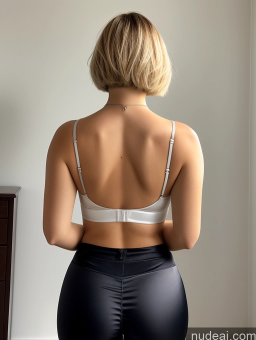 related ai porn images free for 18 Czech Fat Busty Short Glasses Bedroom Blouse Shirt Satin Yoga Pants Transparent Simple Back View Bending Over Blonde Short Hair