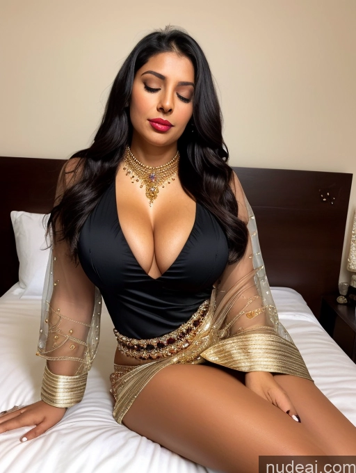 related ai porn images free for Cleavage Transparent Partially Nude One Busty Big Ass Lipstick 40s Seductive Black Hair Long Hair Indian Bedroom Front View Sleeping Traditional Diamond Jewelry Gold Jewelry Jewelry Pearl Jewelry Detailed Blouse High Heels Salwar