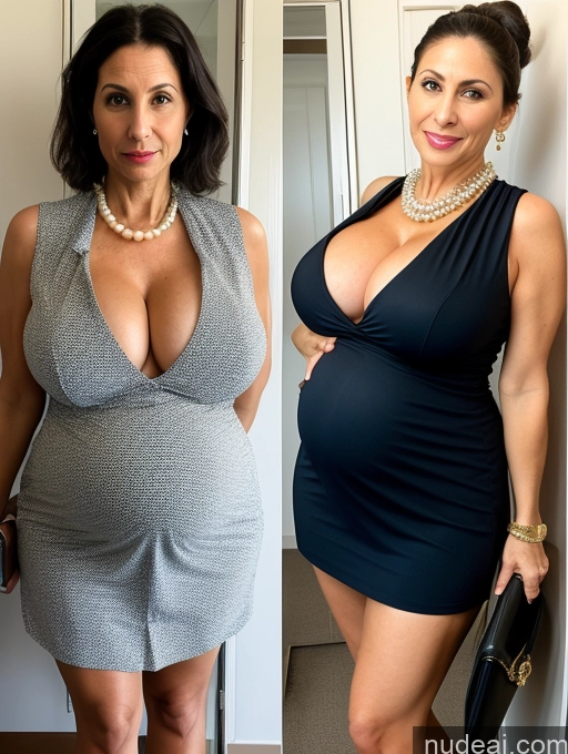 related ai porn images free for Huge Boobs Short Skinny Pregnant 50s Shocked Black Hair Hair Bun Jewish Flight Attendant Pearl Jewelry Milf Dress