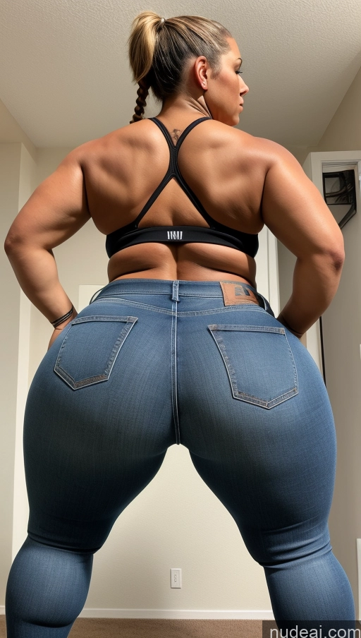 related ai porn images free for Big Ass Big Hips Athlete Jeans Pigtails