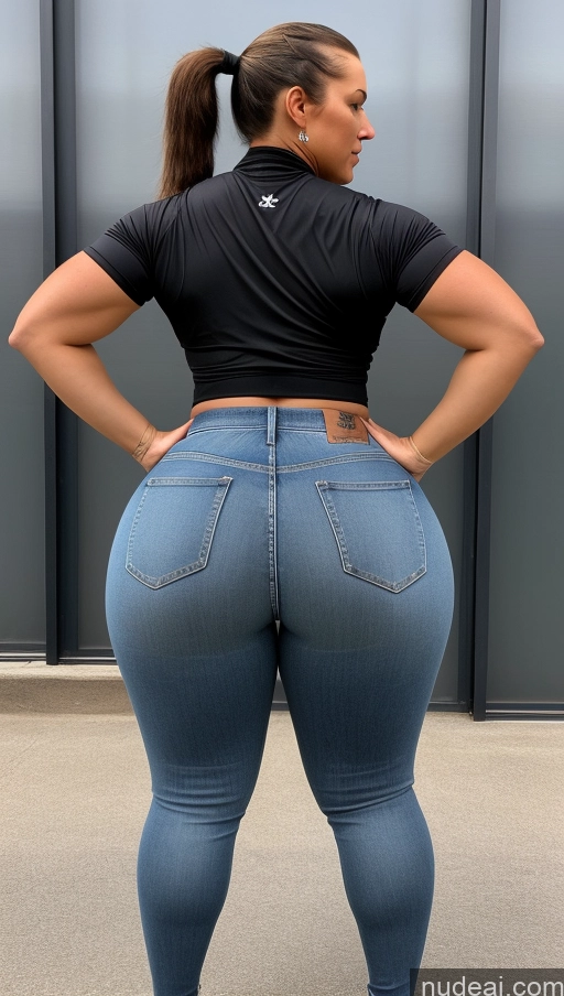 related ai porn images free for Big Ass Big Hips Athlete Jeans Ponytail