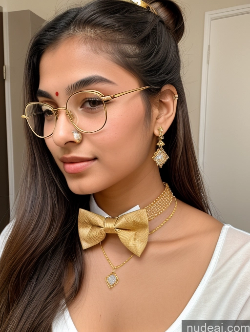 related ai porn images free for Sorority Beautiful 18 Ponytail Indian Bow Tie Thin Round Glasses Gold Jewelry Jewelry Diamond Jewelry