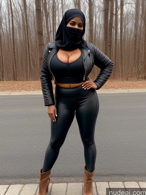 related ai porn images free for Busty Perfect Boobs Beautiful Perfect Body Dark Skin 50s Persian Soft + Warm Front View Boots Jacket Leather Niqab Yoga Pants