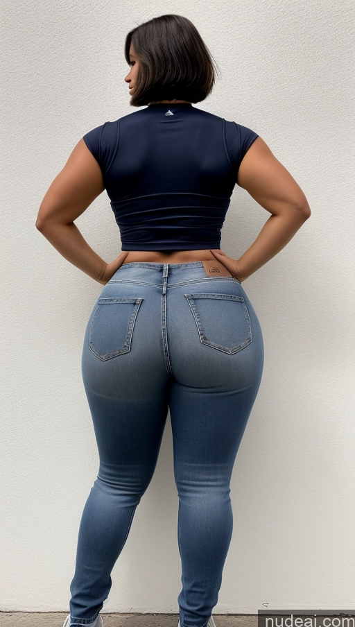 related ai porn images free for Big Hips Big Ass Athlete Jeans Bobcut