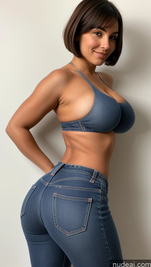 related ai porn images free for Big Hips Big Ass Athlete Jeans Bobcut Perfect Boobs Front View