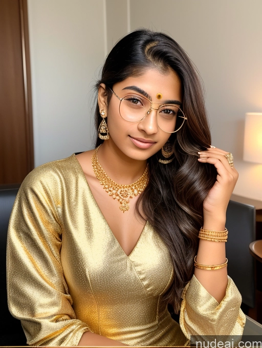 related ai porn images free for Sorority 18 Ponytail Indian Gold Jewelry Jewelry Diamond Jewelry Thin Round Glasses Dress