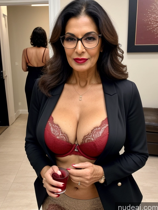 related ai porn images free for Milf Perfect Boobs Beautiful Lipstick Perfect Body Bra Jacket Professor Secretary Stylish Suit Detailed Sexy Face Party 70s Dark Skin Cleavage Persian