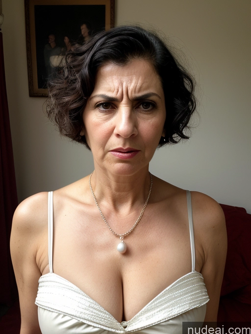 related ai porn images free for Milf Busty Short Skinny Pregnant 50s Shocked Jewish Front View Dress Victorian Pearl Jewelry Serious Black Hair Angry Casual Short Hair