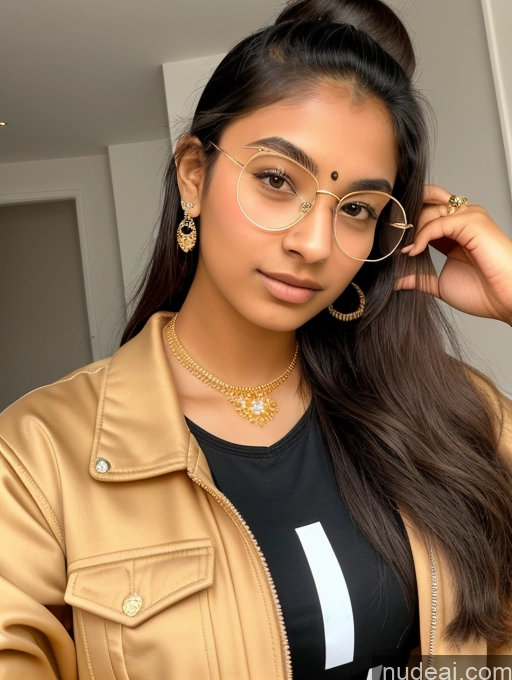 related ai porn images free for Sorority Beautiful 18 Ponytail Indian Diamond Jewelry Gold Jewelry Jewelry Thin Round Glasses Jacket