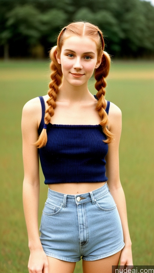 related ai porn images free for 18 Skinny Ginger 70s Pigtails