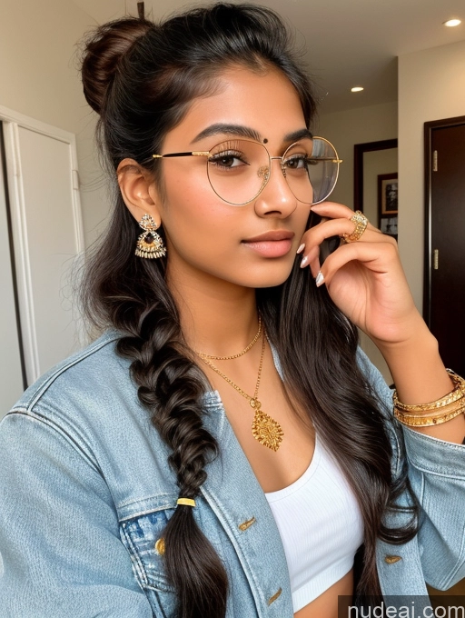 related ai porn images free for Sorority Beautiful 18 Ponytail Indian Diamond Jewelry Gold Jewelry Jewelry Thin Round Glasses Jacket