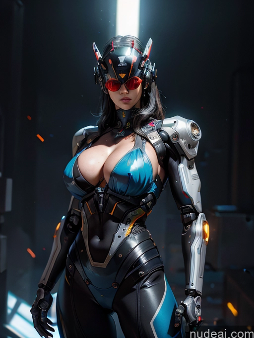 related ai porn images free for Detailed Powering Up Dark Lighting Jewelry Cleavage Dynamic View Jumping Space Suit Cyborg Muscular Busty Cyberhelmet V3 Sunglasses Cyberpunk Graphics