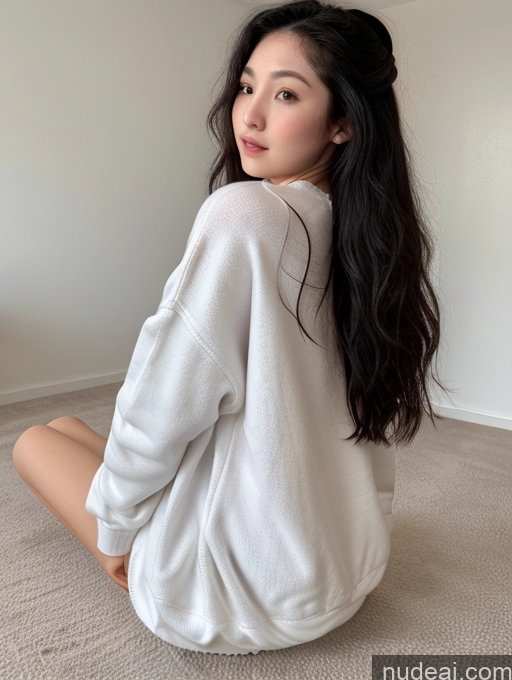 related ai porn images free for Small Tits Beautiful Skinny Fairer Skin Korean Long Hair Black Hair 18 Plank Oversized Sweater/Hoodie