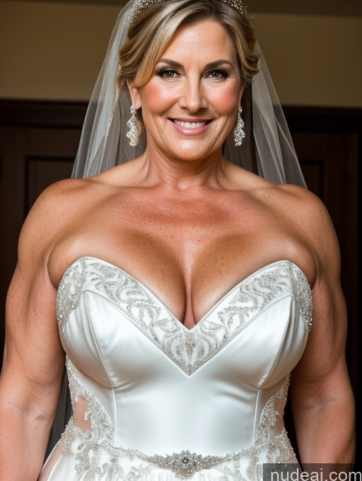 related ai porn images free for Milf Chubby Muscular Wedding Close-up View