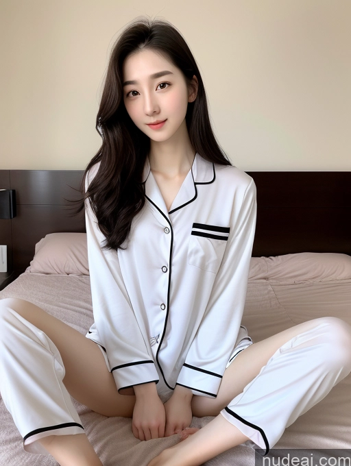 related ai porn images free for Beautiful Skinny Fairer Skin 18 Black Hair Long Hair Korean Spreading Legs Pajamas