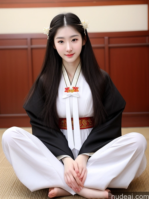 related ai porn images free for Beautiful Skinny Fairer Skin 18 Black Hair Long Hair Korean Spreading Legs Traditional