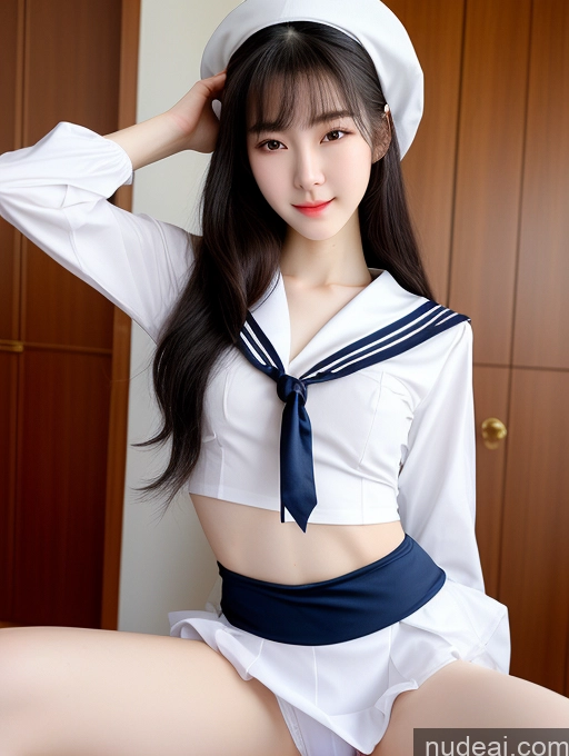 related ai porn images free for Beautiful Skinny Perfect Body Fairer Skin 18 Black Hair Long Hair Korean Spreading Legs Sailor