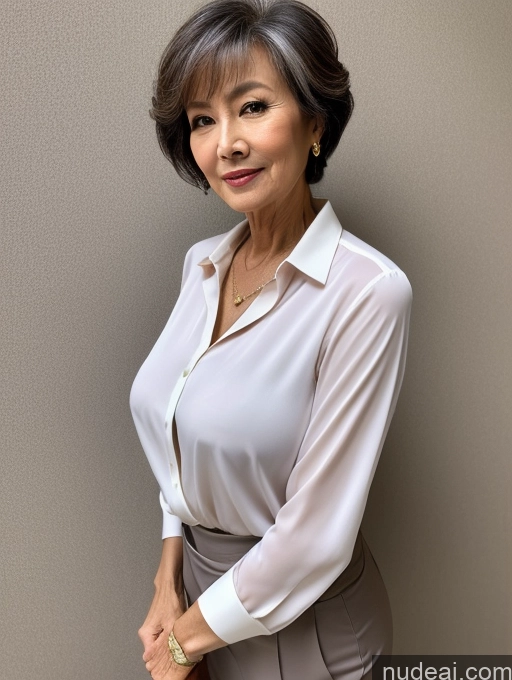 related ai porn images free for Milf Perfect Body Perfect Boobs Pubic Hair Beautiful 70s Pixie Chinese Nude Blouse Casual Suit Shirt Stylish Professor Detailed Cleavage