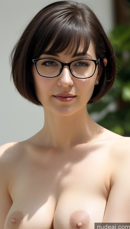 related ai porn images free for Woman One Fairer Skin 30s Black Hair Short Hair Close-up View Detailed Glasses Busty Perfect Boobs Simple Indian