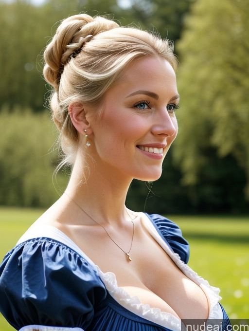 related ai porn images free for Huge Boobs Scandinavian Victorian Traditional Medieval Cleavage Bright Lighting Hair Bun Happy Busty Perfect Body Side View