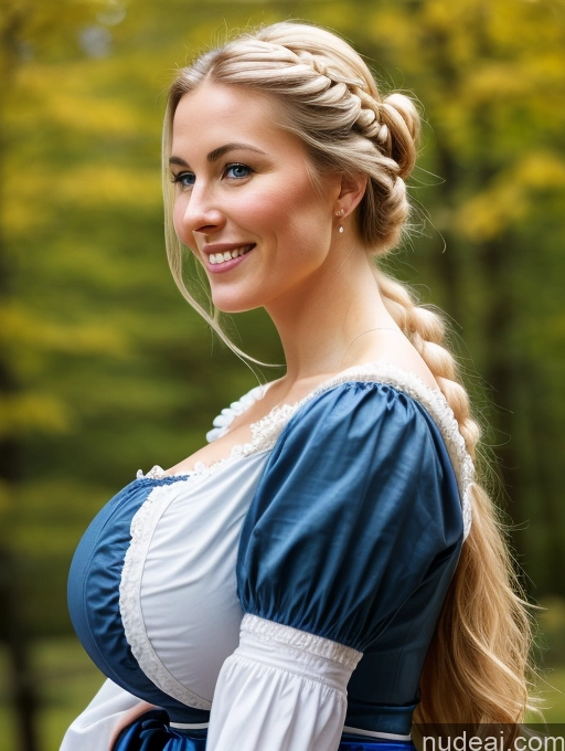 related ai porn images free for Huge Boobs Scandinavian Victorian Traditional Medieval Cleavage Bright Lighting Hair Bun Happy Busty Perfect Body Side View